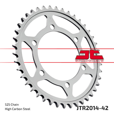 JTR2014 Rear Drive Motorcycle Sprocket 42 Teeth (JTR 2014.42)