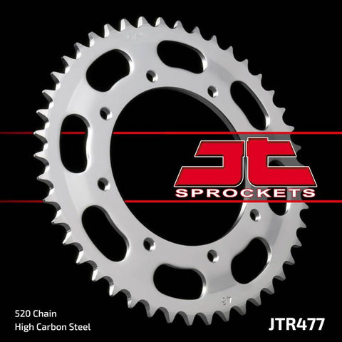 SALE JTR477 REAR SPROCKET +2 Ratio 45 TEETH Kawasaki KLR600 84-90 (JTR 477.45)