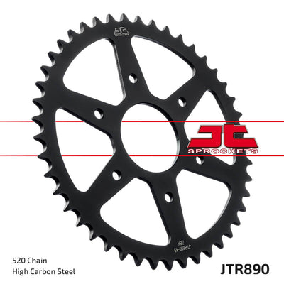 JTR890 Rear Drive Motorcycle Sprocket 45 Teeth (JTR 890.45)