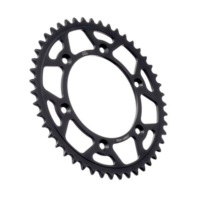 JTR897 Black Self Cleaning Rear Drive Motorcycle Sprocket 47 Teeth (JTR 897.47SC)