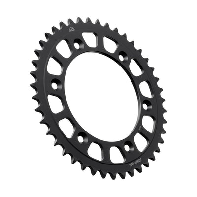 JTR897 Black Self Cleaning Rear Drive Motorcycle Sprocket 43 Teeth (JTR 897.43SC)