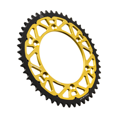 JT TwinStar Hybrid Gold Aluminium Steel Rear Sprocket 48 Teeth (JTX 822.48GD)