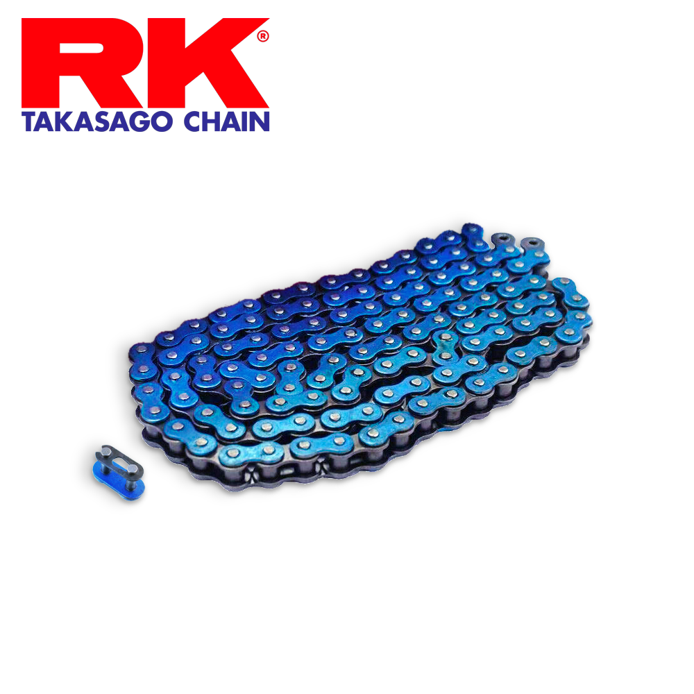 RK Blue Chain 420 SB 112 For Sur-Ron LB X & L1E (58t Rear Sprocket)