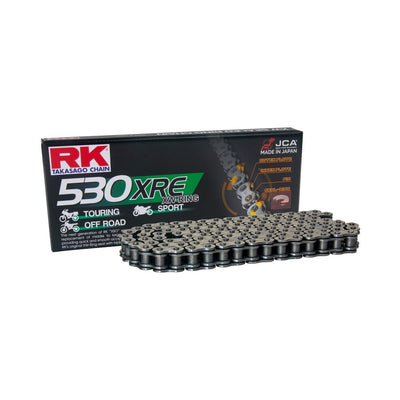 RK 530 XRE Steel 110 Link XW-Ring Heavy Duty Motorcycle Chain