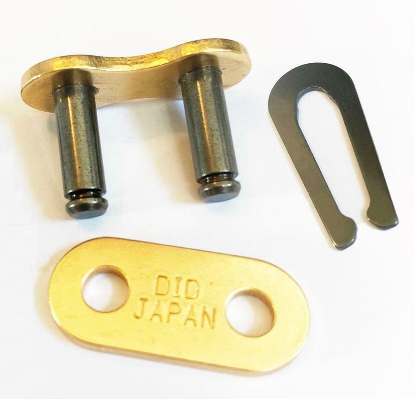 DID Gold X-Ring Drive Chain 520 ERVT GB Split Clip Spring Connecting Link