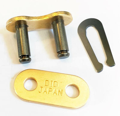 DID Drive Chain 520 D Split Clip Spring Connecting Link Gold