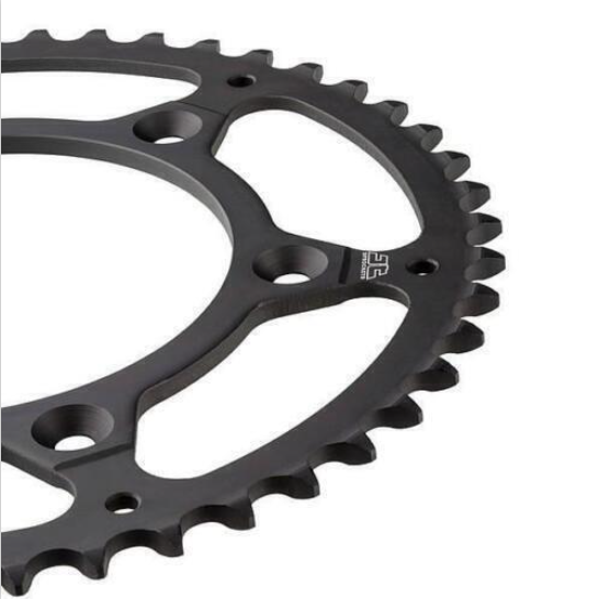 JTR897 Black Self Cleaning Rear Drive Motorcycle Sprocket 50 Teeth (JT