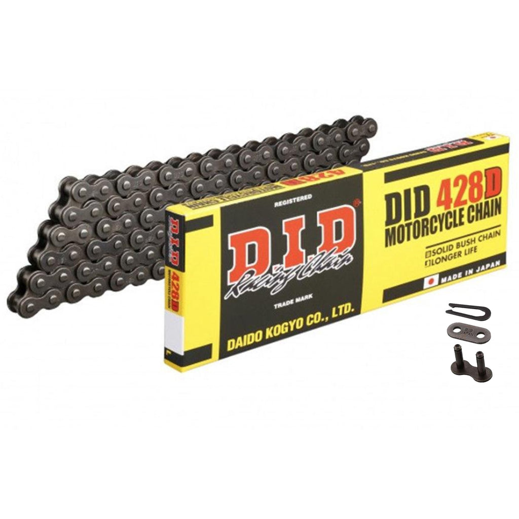 Motorcycle Chain DID Heavy Duty Steel 428 D 118 (RJ)