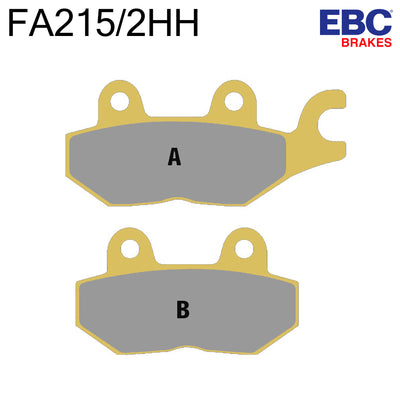 EBC HH Sintered Rear Brake Pads FA215/2HH