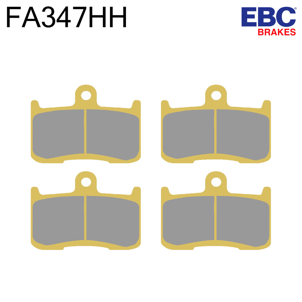 EBC HH Sintered Front Brake Pads FA347HH (Two Calipers)