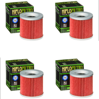 Bundle of 4 Hiflo Filtro HF125 Premium Oil Filters