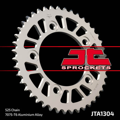 JTA1304 Rear Alloy Drive Motorcycle Sprocket 43 Teeth (JTA 1304.43)