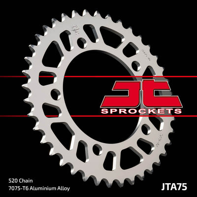 JTA75 Rear Alloy Drive Motorcycle Sprocket 45 Teeth