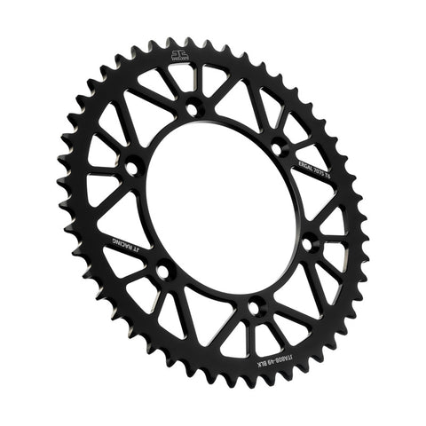JT Racelite Ultra Lightweight Black Aluminium Rear Drive Sprocket (JTA 808.49BLK)