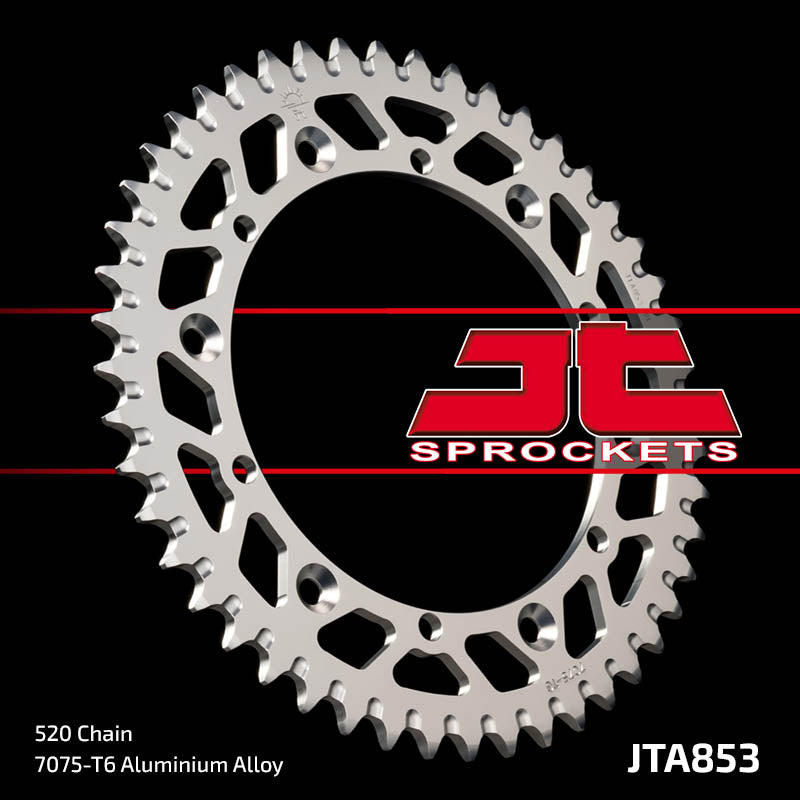 JTA853 Rear Alloy Drive Motorcycle Sprocket 48 Teeth (JTA 853.48)