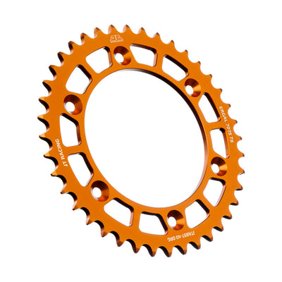 JT Racelite Ultra Lightweight Orange Aluminium Rear Drive Sprocket (JTA 897.40ORG)