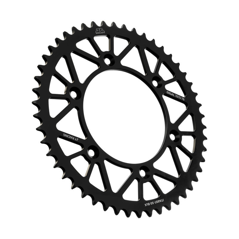 JT Racelite Ultra Lightweight Black Aluminium Rear Drive Sprocket (JTA 897.50BLK)