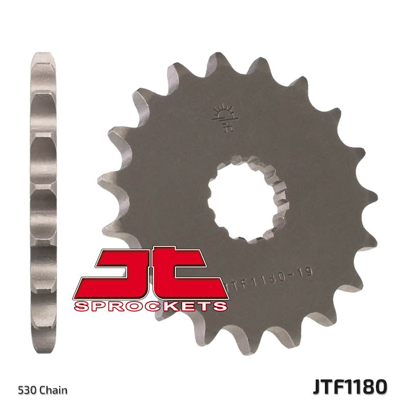 Front Motorcycle Sprocket for Triumph_1050 Speed Triple R_12, Triumph_1050 Speed Triple_05-12, Triumph_1050 Tiger SE_09-12, Triumph_1050 Tiger_07-11, Triumph_1200 Daytona_93-96, Triumph_1200 Daytona_97, Triumph_1200 Trophy_00, Triumph_1200 Trophy_02-03, Triumph_1200 Trophy_91-96, Triumph_1200 Trophy_97-99, Triumph_900 Adventurer_99-01, Triumph_900 Thunderbird Sport_99-00, Triumph_900 Tiger_91-00, Triumph_900 Trophy_00-01, Triumph_955 Speed Triple_02-04, Triumph_955 Speed Triple_99-01, Triumph_955 Sprint ST_