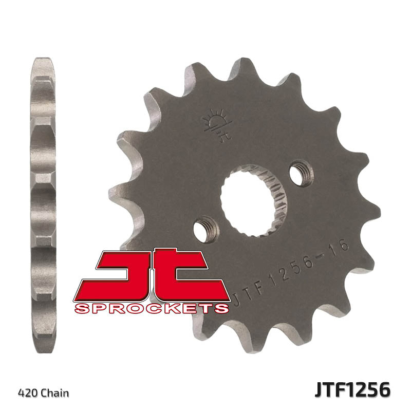 JTF1256 Front Drive Motorcycle Sprocket 15 Teeth (JTF 1256.15)