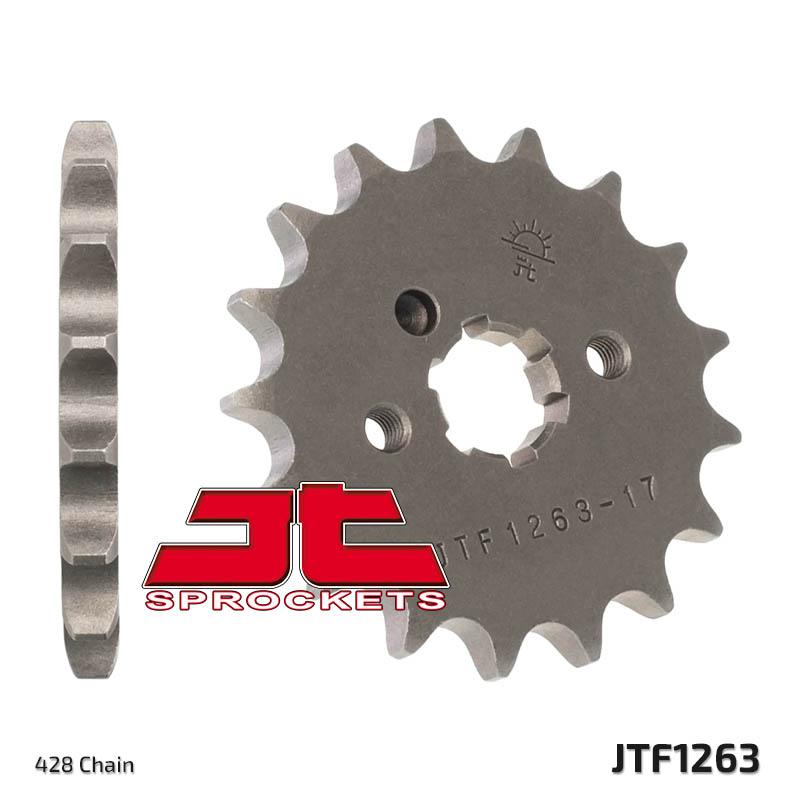 JTF1263 Front Drive Motorcycle Sprocket 14 Teeth (JTF 1263.14)