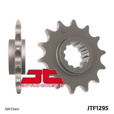 JTF1295 Front Drive Motorcycle Sprocket 15 Teeth (JTF 1295.15)