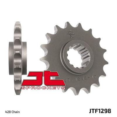 Front Motorcycle Sprocket for Honda_CBR250 RR-L N_, Honda_CBR250_, Honda_VT250 FL Spada_89-90