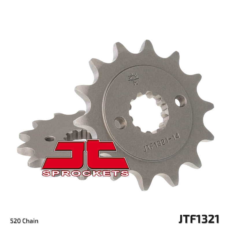 Front Motorcycle Sprocket for Honda_CBF250_04-05, Honda_NX250_88-93, Honda_XR250 III S (Baja)_96, Honda_XR250 R_96-04, Honda_XR250 S_96