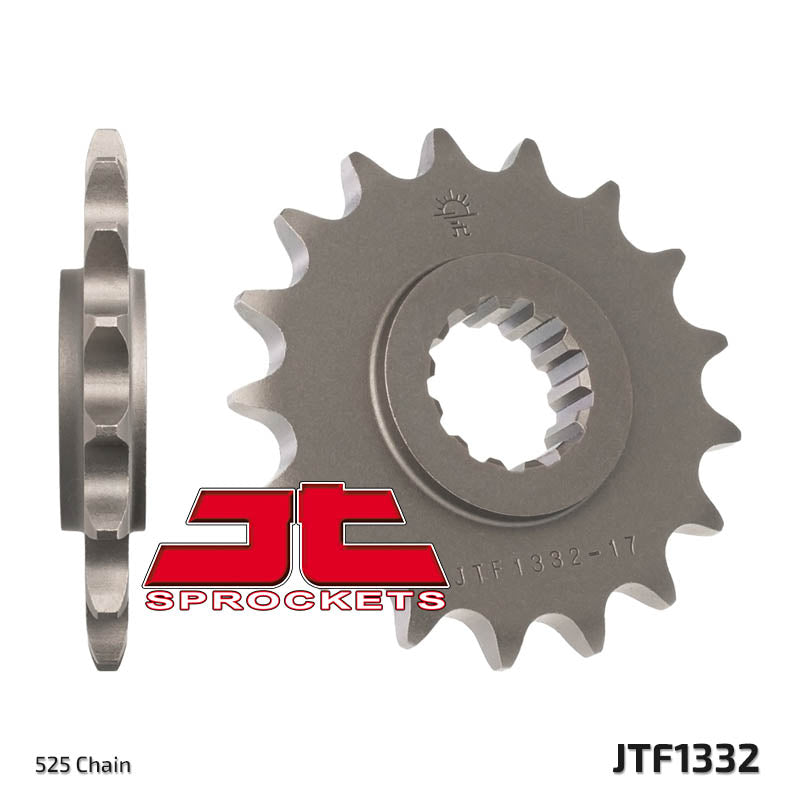 JTF1332 Front Drive Motorcycle Sprocket 16 Teeth (JTF 1332.16)