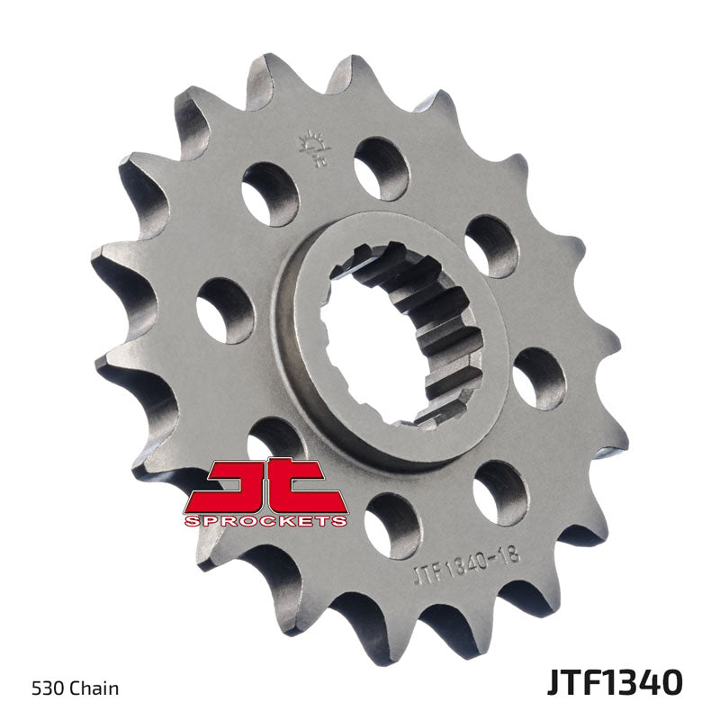 JTF1340 Front Drive Motorcycle Sprocket 18 Teeth (JTF 1340.18)