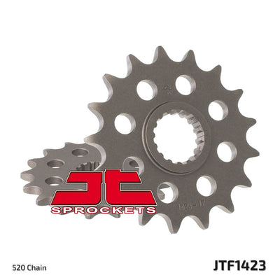 JTF1423 Front Drive Motorcycle Sprocket 17 Teeth (JTF 1423.17)