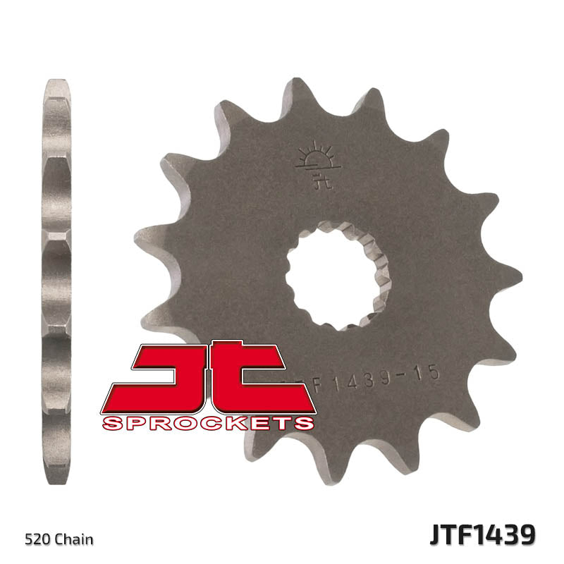 JTF1439 Front Drive Motorcycle Sprocket 15 Teeth (JTF 1439.15)