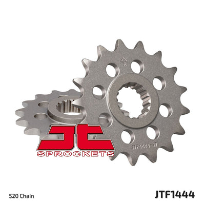 JTF1444 Front Drive Motorcycle Sprocket 17 Teeth (JTF 1444.17)