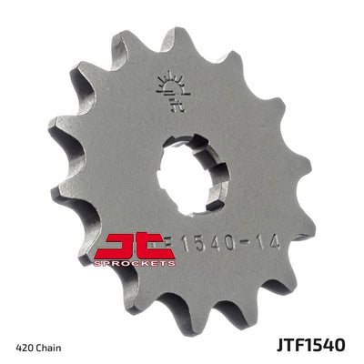JTF1540.14 Front Drive Motorcycle Sprocket 14 Teeth (JTF1540.14)