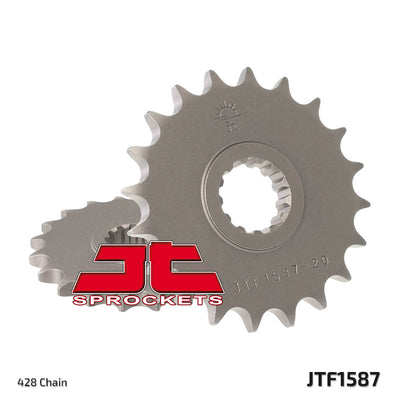 Front Motorcycle Sprocket for Yamaha_FZR400 R EXUP MK1 MK2_88-89, Yamaha_FZR400 RR EXUP_, Yamaha_FZR400 RR EXUP_90-95, Yamaha_SR400_