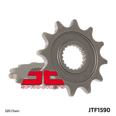 JTF1590 Front Drive Motorcycle Sprocket 13 Teeth (JTF1590.13)