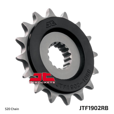 JTF1902 Rubber Cushioned Front Drive Motorcycle Sprocket 15 Teeth (JTF 1902.15)