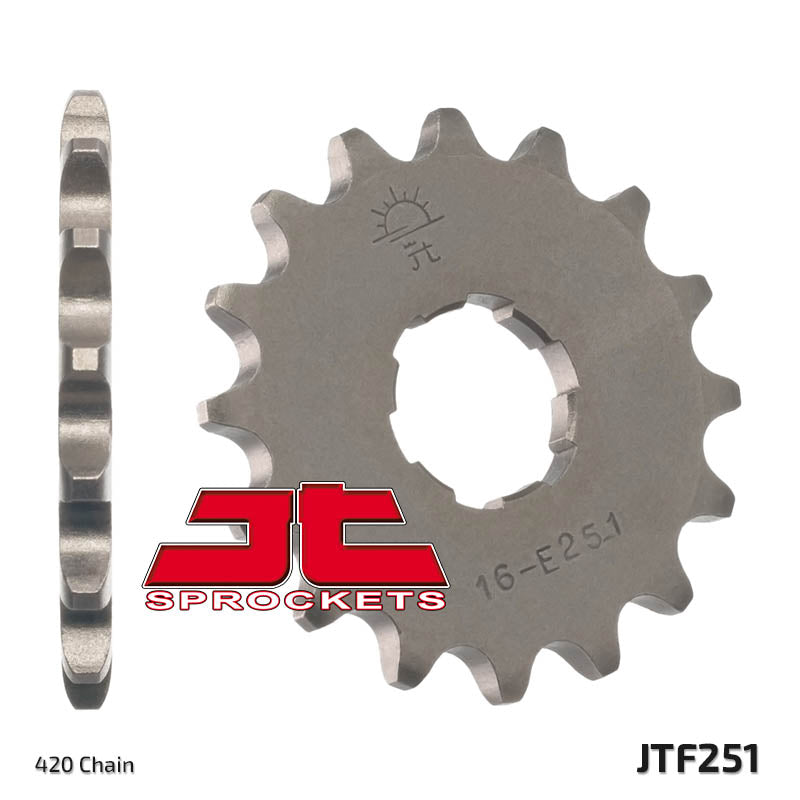 JTF251 Front Drive Motorcycle Sprocket 15 Teeth (JTF 251.15)