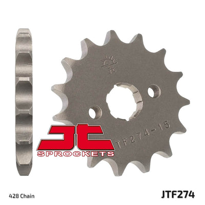 Front Motorcycle Sprocket for Honda_CRF100 F-4 5 6 7 8 9 A B_04-11, Honda_CRF100 F-C_12, Honda_XR100 R_85-03