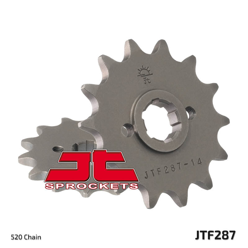 Front Motorcycle Sprocket for Honda_CB250 N Two Fifty_92-02, Honda_CB250 Night Hawk_91-97, Honda_CB250 Night Hawk_99-08, Honda_CD250 UJ UK_88-94, Honda_XL-X250 RD_83, Honda_XL-X250 RE_84, Honda_XL-X350_, Honda_XL350 RF RG RH_85-87, Honda_XR350 RD RE_83-84