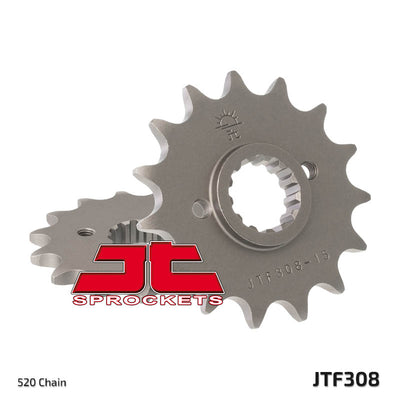 Front Motorcycle Sprocket for Honda_FMX650_05-08, Honda_FX650 Vigor_99-01, Honda_SLR650 X Y_99-01