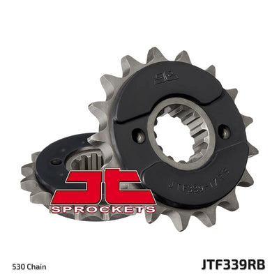 JTF339 Rubber Cushioned Front Drive Motorcycle Sprocket 16 Teeth (JTF 339.16 RB)