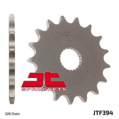 JTF394 Front Drive Motorcycle Sprocket 13 Teeth (JTF 394.13)