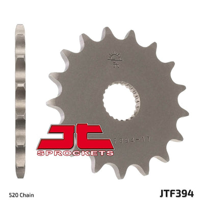 Front Motorcycle Sprocket for Aprilia_125 RS Extrema_04-05, Aprilia_125 RS Extrema_93-03, Aprilia_125 RS_06-11