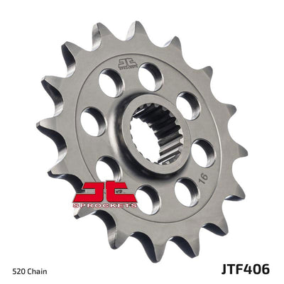 JTF406 Front Drive Motorcycle Sprocket 15 Teeth (JTF 406.15)