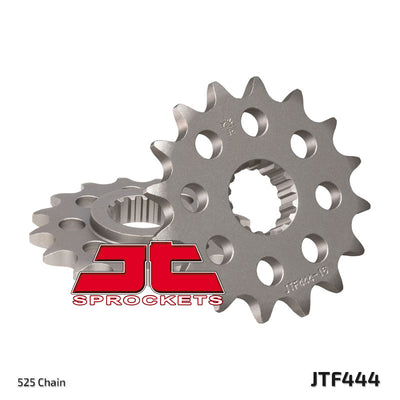 JTF444 Front Drive Motorcycle Sprocket 17 Teeth (JTF 444.17)