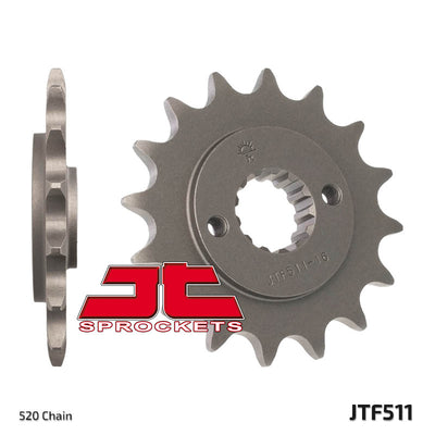 Front Motorcycle Sprocket for Kawasaki_KLR650 (KL650B2-B3) Tengai_90-92, Kawasaki_KLR650 C1-C8_95-03, Kawasaki_KLR650_11-12, Kawasaki_KLR650_90-10, Kawasaki_KLX650 C1-C4_93-96, Kawasaki_KLX650 R_99-01