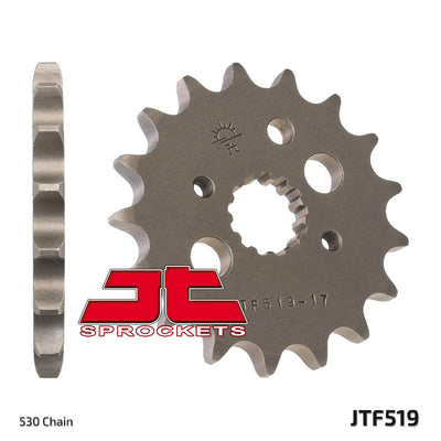 Front Motorcycle Sprocket for Kawasaki_ZZ-R600 (D1-D3)_90-92, Kawasaki_ZZR500_90-96