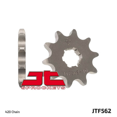 JTF562 Front Drive Motorcycle Sprocket 10 Teeth (JTF 562.10)