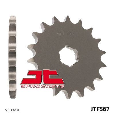 Front Motorcycle Sprocket for Yamaha_RD250 DXD_77-78, Yamaha_RD250 LC_80-85, Yamaha_RD350 LC_80-82, Yamaha_RZ250_, Yamaha_XS400 Alloy Wheel_79-80, Yamaha_XS400 SE_80-82