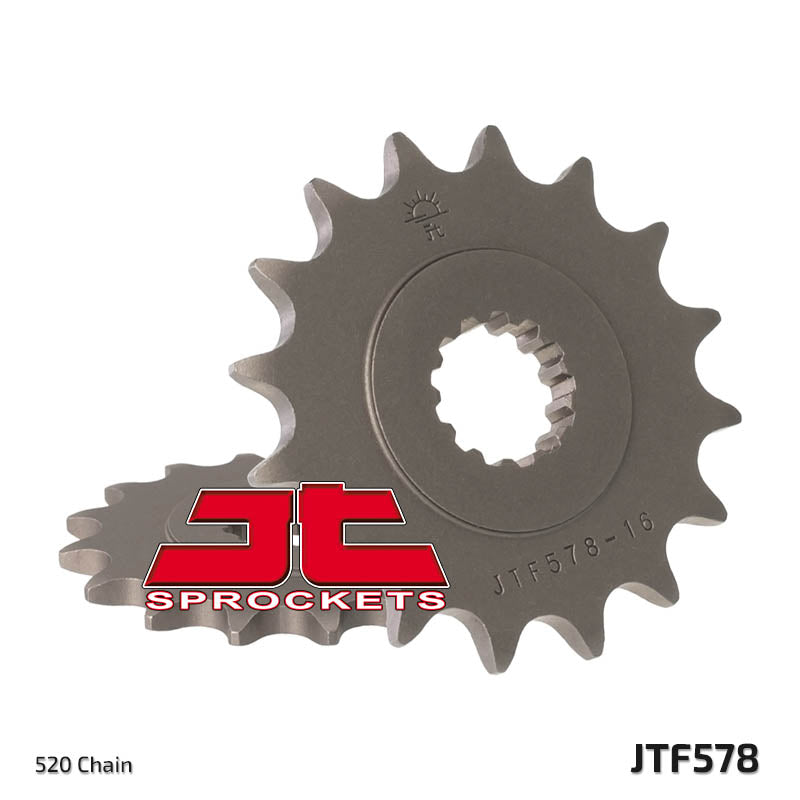 JTF578 Front Drive Motorcycle Sprocket 15 Teeth (JTF 578.15)